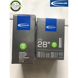 [Chính hãng] Săm ruột xe đạp cao cấp Schwalbe 700x28-47c 40mm van xe máy