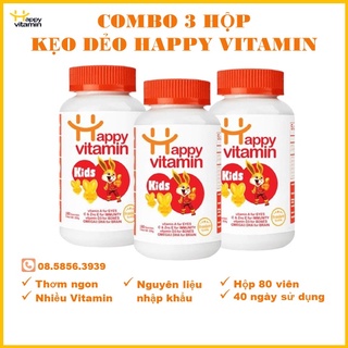 Kẹo dẻo bổ sung vitamin cho bé từ 1 15 tuổi happy vitamin kids, bé ăn ngon - ảnh sản phẩm 1