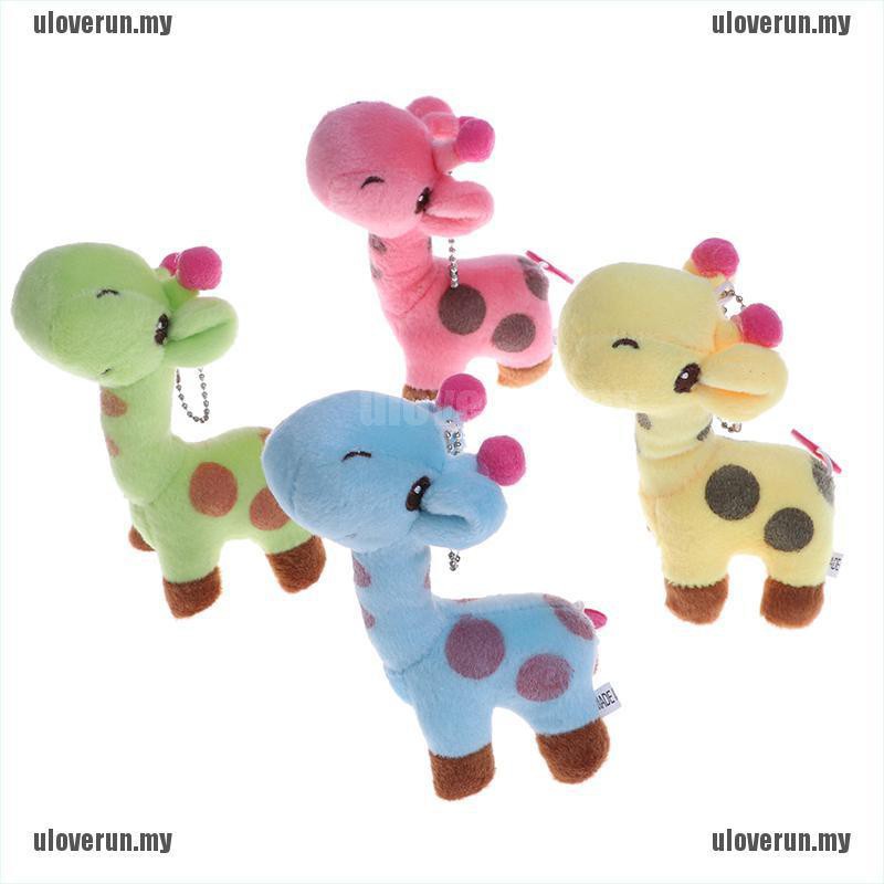 1 Thú Nhồi Bông Hình Hươu Cao Cổ 12cm