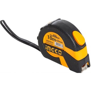 Thước cuộn thép nền vàng INGCO HSMT0810 10mx25mm