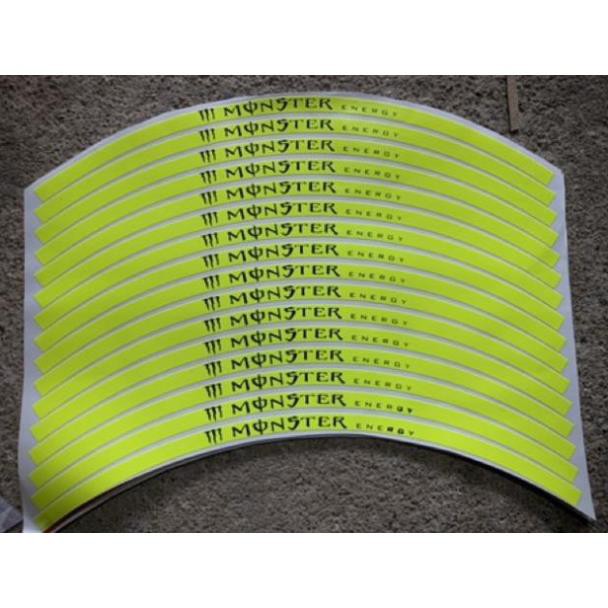 Tem Dán Vành Monter ( Không Phản Quang )