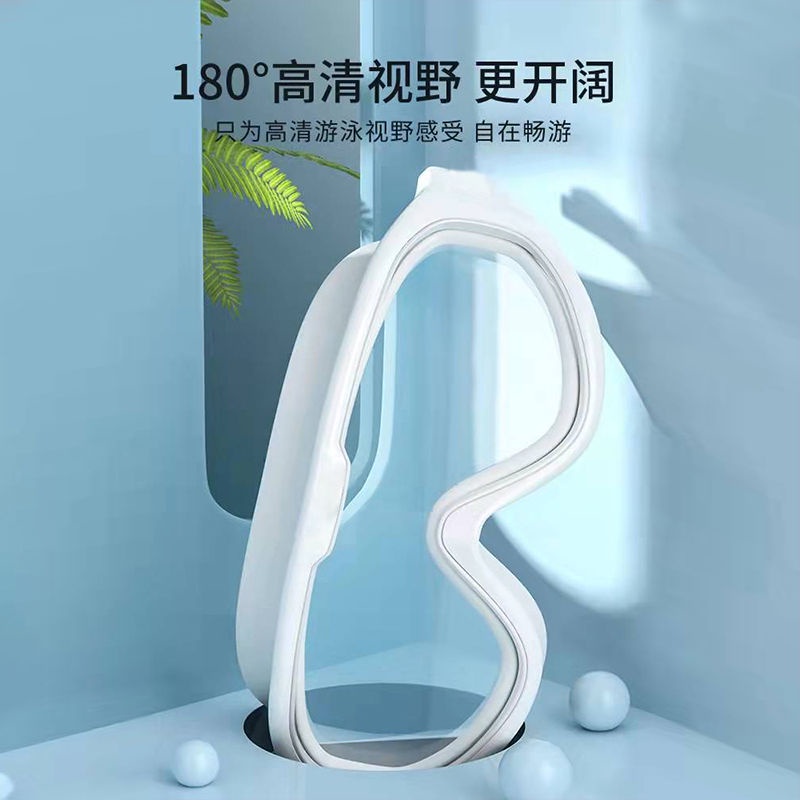 Bộ Kính Bơi Chống Sương Mù + Nước + Mũ Cỡ Lớn Chuyên Nghiệp Cho Người Lớn Và Trẻ Em