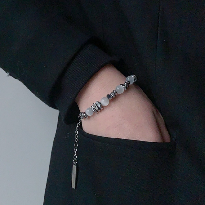 Vòng Tay Đá Opal Phong Cách retro Thời Trang