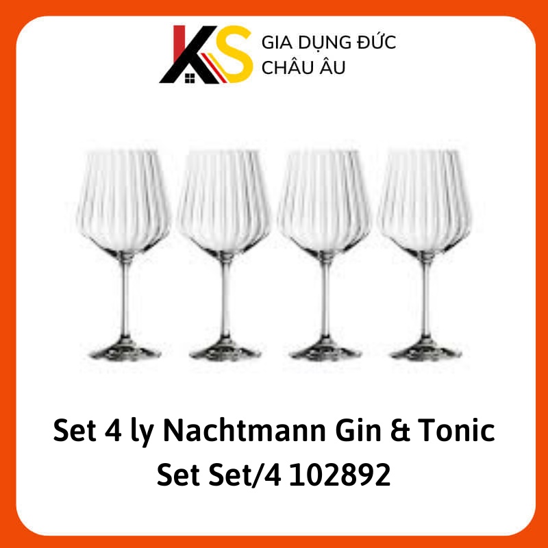 Set 4 ly Nachtmann Gin & Tonic Set Set/4 102892