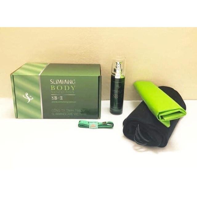 Bộ Ủ Nóng Slimming Body SB-2 Hồ Ngọc Hà (SP II), Ủ Nóng Tan Mỡ, Siết Eo Thon Gọn, Đánh Bay Mỡ Thừa (chính hãng)