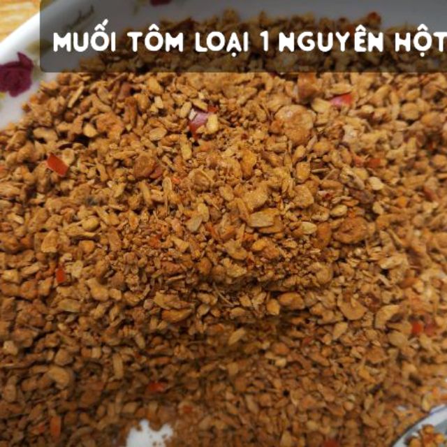 0.5kg Muối Tôm nguyên hột chính gốc Tây Ninh ko tanh, ko quá cay siêu ngon Tây Ninh!