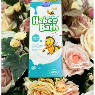 SỮA TẮM GỘI HEBEE BATH ( 2in1) - hỗ trợ giảm Rôm Sảy, Hăm Da cho bé yêu