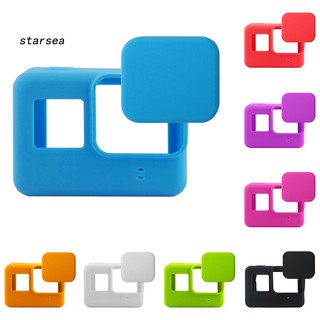 STSE_Soft Silicone Shell Case Cover Camera Frame Lens Protective Skin for GoPro Hero 5
