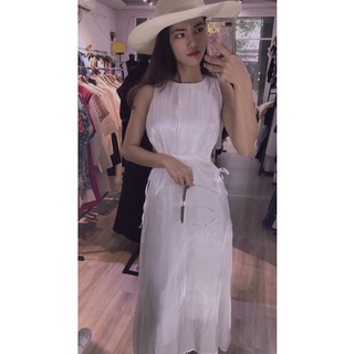 Đầm maxi khoet eo xinh