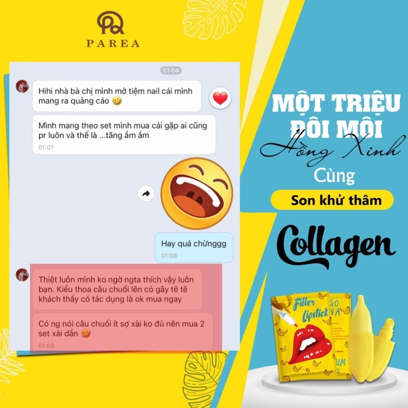 SON FILLER LIPTICK khử thâm dưỡng môi collagen filler