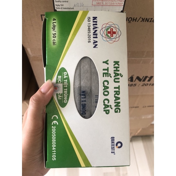 Khẩu Trang Y tế 4 lớp tiệt trùng (Mỗi cái một bịch) | BigBuy360 - bigbuy360.vn