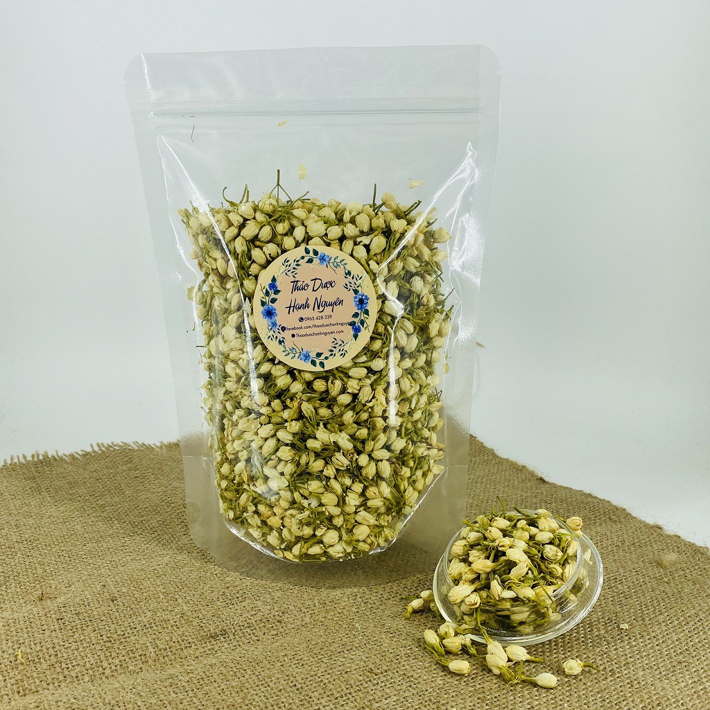 Sỉ 500gr Trà Hoa Nhài (Nụ trắng, thơm, đẹp như hình)