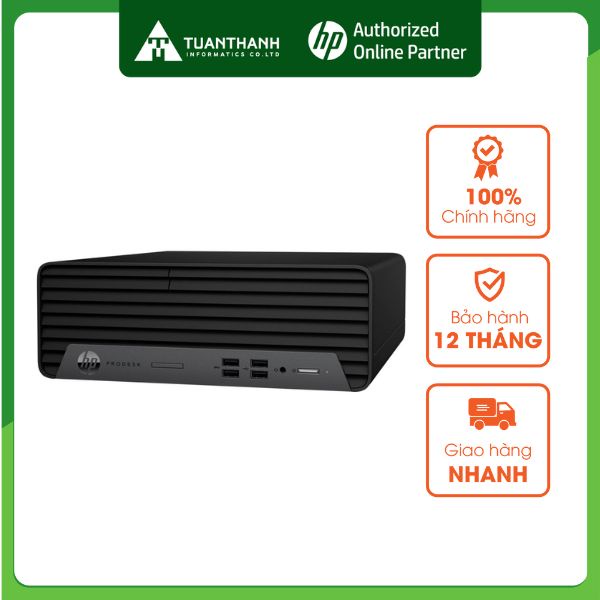 Máy tính để bàn - PC đồng bộ HP ProDesk 400 G7 SFF 60U56PA/ Core i5-10400/ 8GB/ 256GB SSD/ DVDRW/ VGA/ Wifi+BT/ Win 11
