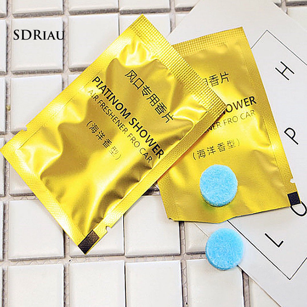 Bộ 10 gói nước hoa khô điều hòa không khí gắn lỗ thông gió làm mát không khí ô tô