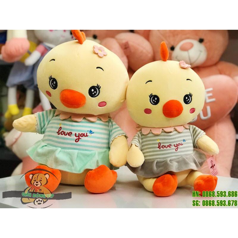 Gấu bông GÀ ÁO KẺ
