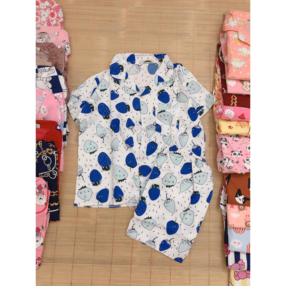 RẺ NHẤT😍Đồ Bộ Nữ Pijama Cộc Tay<Freeship> bộ mặc nhà dễ thương Kate Thái mềm mại | BigBuy360 - bigbuy360.vn