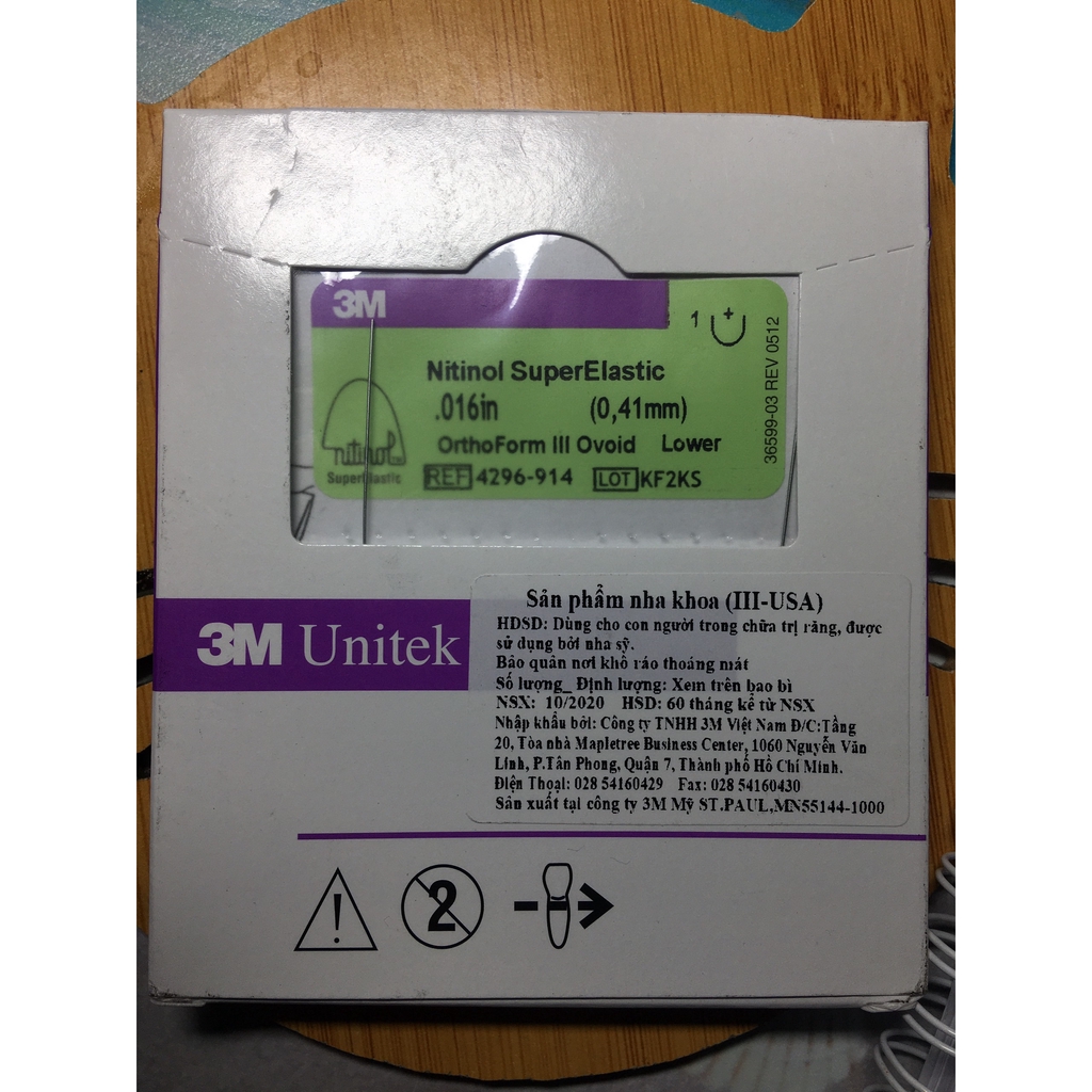 Dây cung Niti 3M tròn
