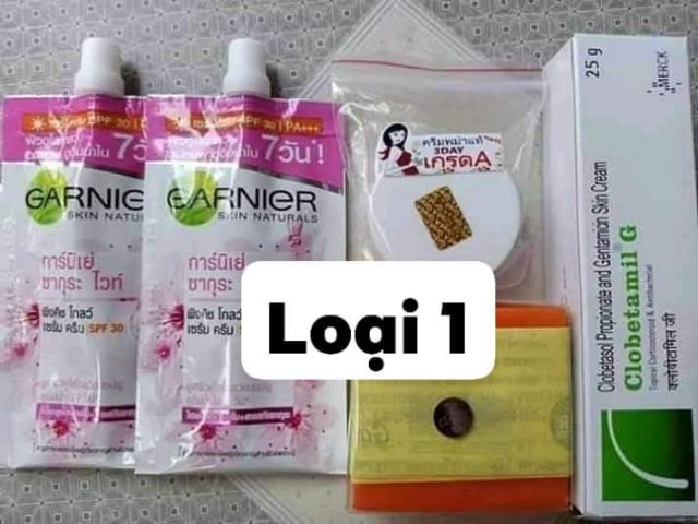 LOẠI 1- Combo sỉ 10 bộ kem nám thái