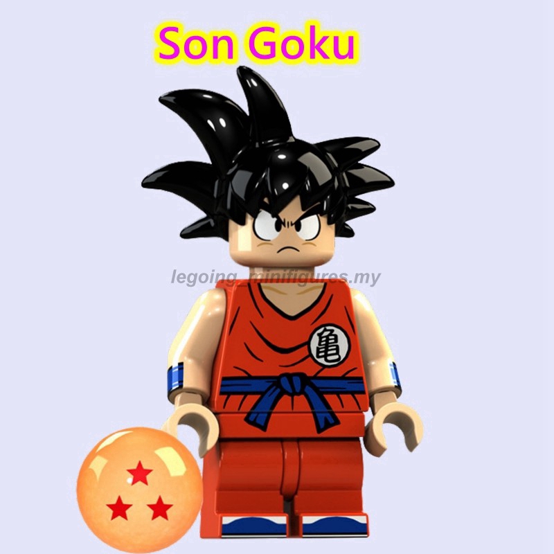Đồ chơi mô hình nhân vật Broly Broli Son Goku Vegeta Frieza Beerus trong phim Dragon Ball Super tương thích với Lego