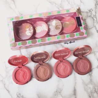 SET PHẤN MÁ TARTE flushed & fabulous deluxe Amazonian clay blush
