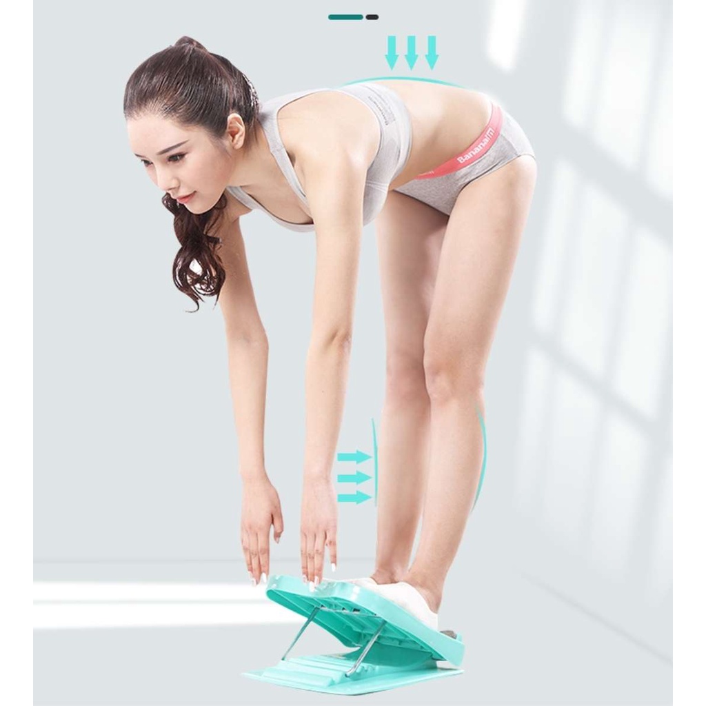 Có thể bán buôn Bảng nghiêng Xoa bóp bắp chân Máy kéo căng Nêm ABS 5 bánh răng có thể điều chỉnh cho phòng tập dục tại nhà Vermont055 Hàng giao ngay