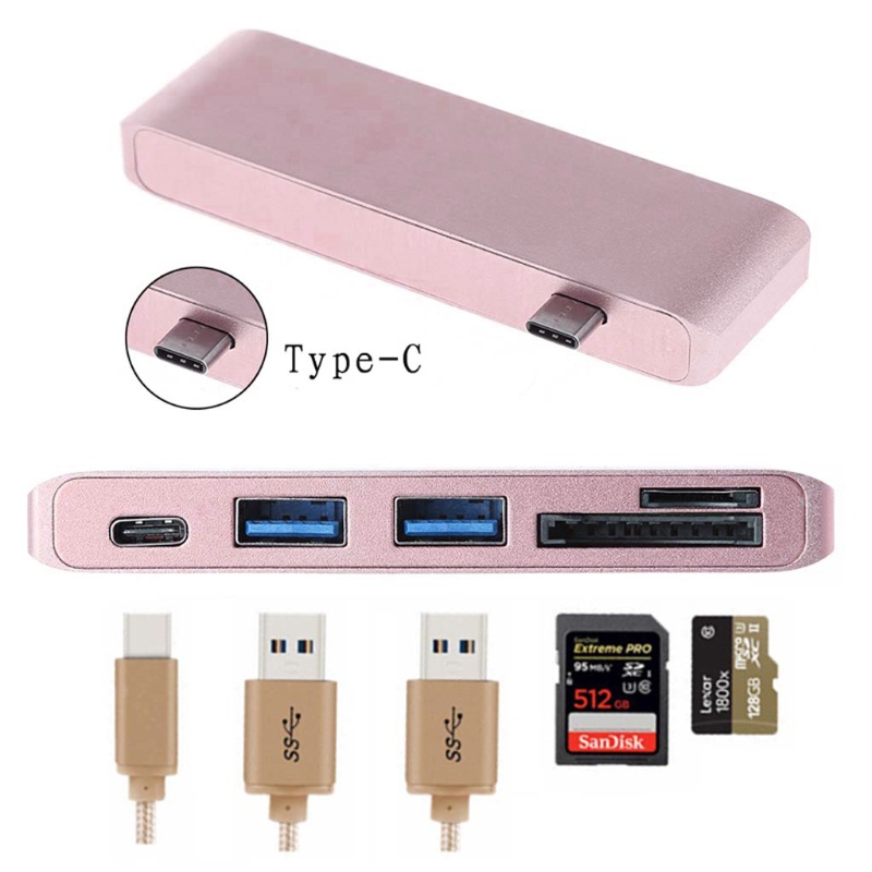 Bộ Hub Đọc Thẻ Nhớ SD TF Đa Năng Cổng USB 3 0