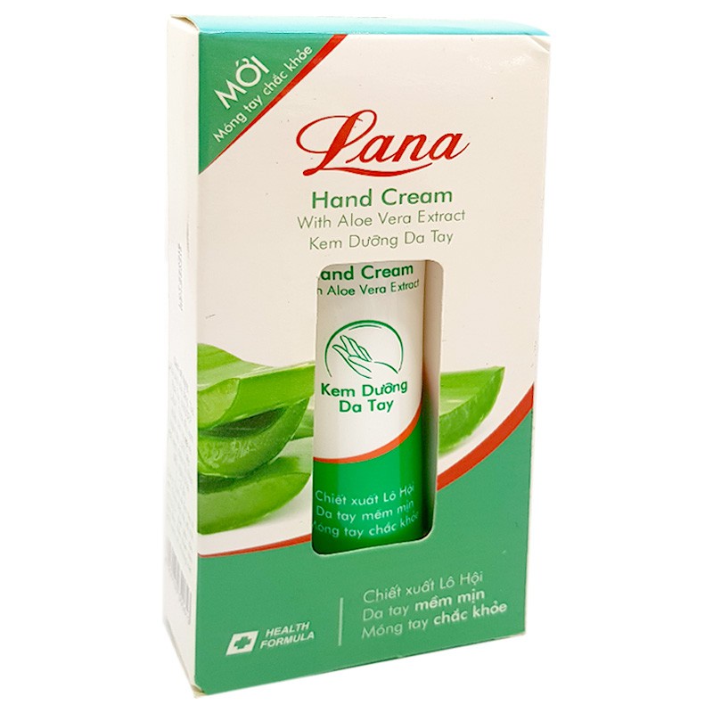 Kem Dưỡng Da Tay Aloe Vera Lana 30Gr