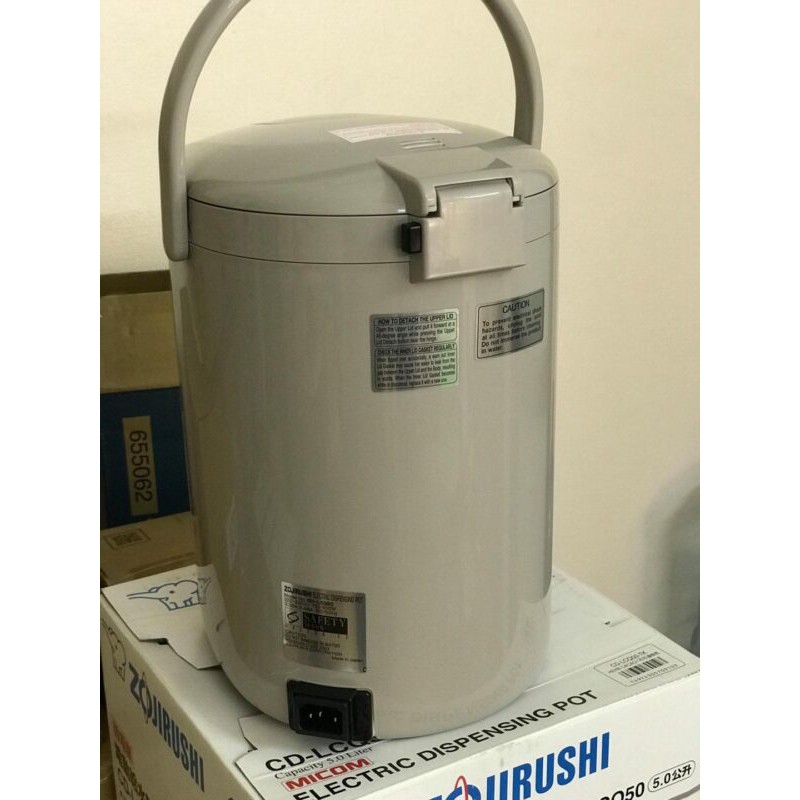 Bình thủy điện Zojirushi CD-LCQ50-TK dung tích 5L sản xuất Nhật Bản, bảo hành 12 tháng