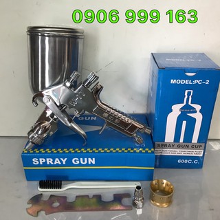 Súng phun tạo hạt phun keo đặc lỗ phun 4.0mm
