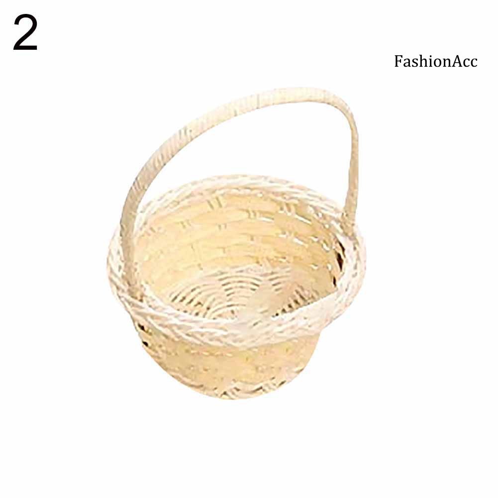 Giỏ đựng củ quả picnic thiết kế dễ thương đan sợi nhựa | BigBuy360 - bigbuy360.vn