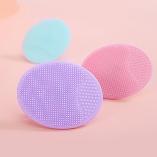 Miếng silicon rửa mặt làm sạch mụn đầu đen massage mặt tiện lợi, midu_shop