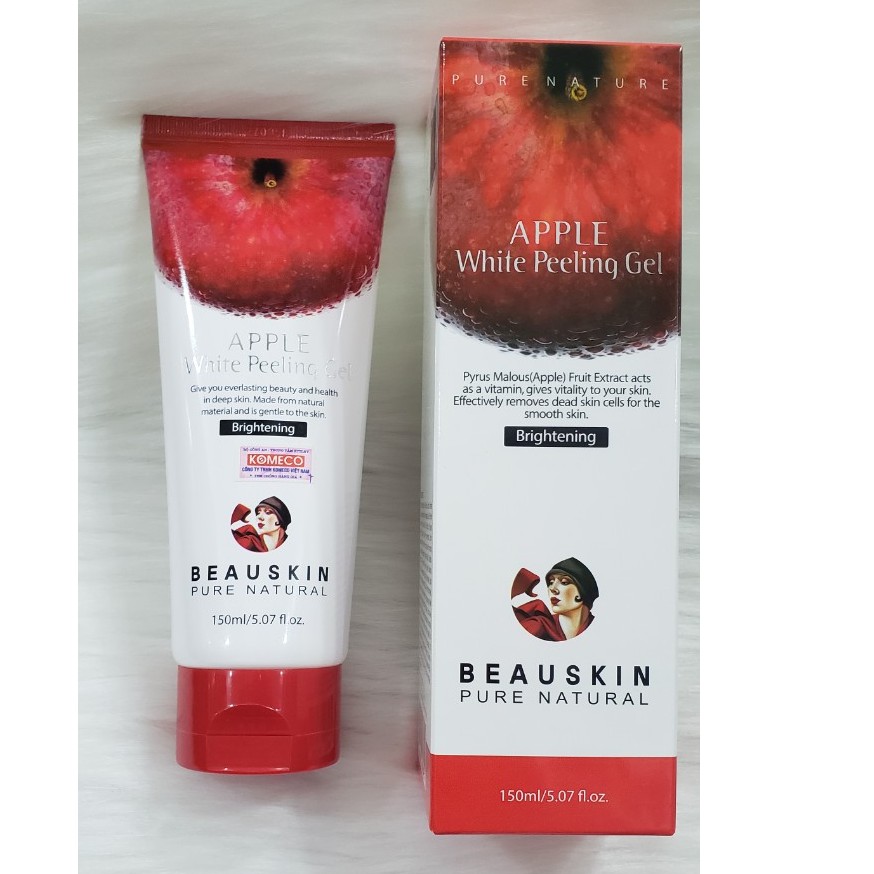 Gel tẩy tế bào chết Beauskin Apple White Peeling Gel 150ml (Hàn Quốc)