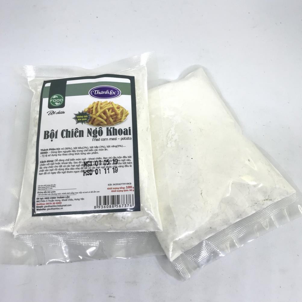 [Giá Hủy Diệt] 5Combo /Bột chiên (ngô khoai) G100G (90g)/10 Gia Vị Thành Lộc