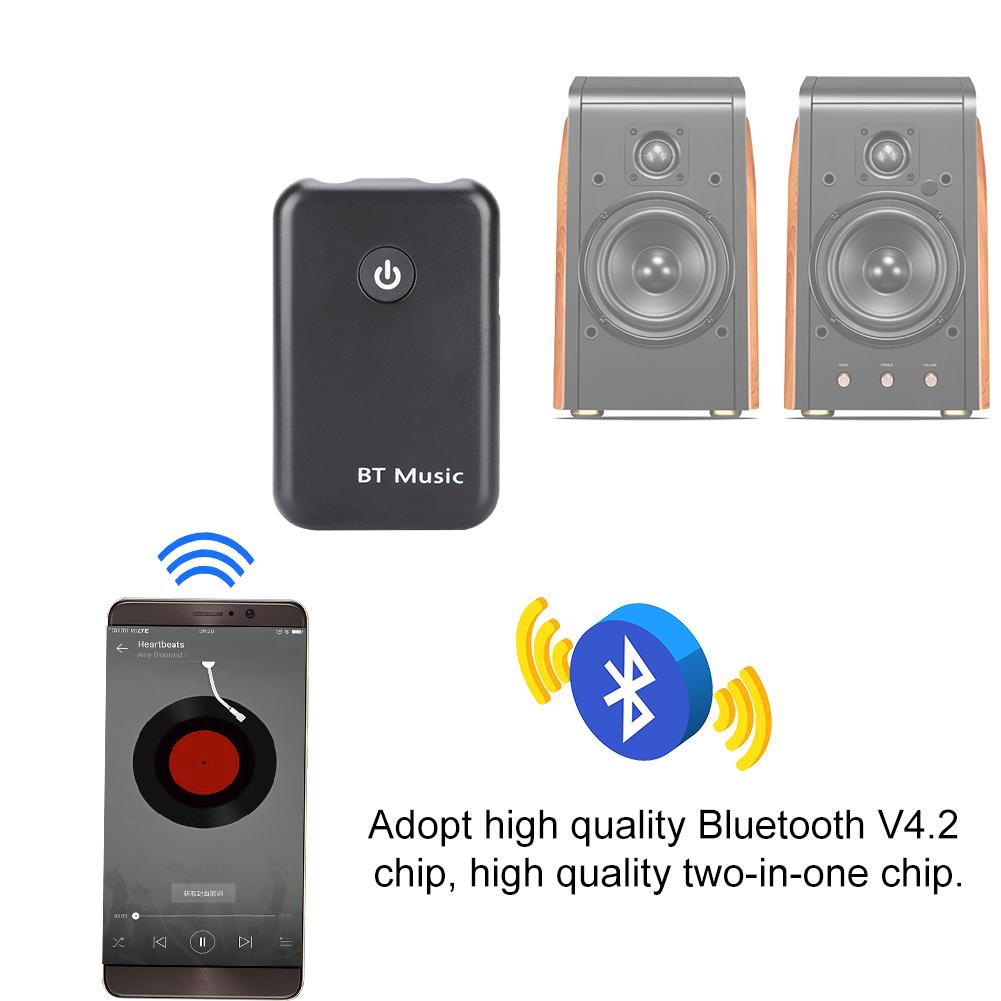 Bộ Thu Phát Âm Thanh Bluetooth V4.2 Không Dây 2 Trong 1 3.5mm