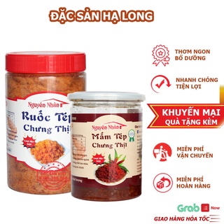 Bộ 2 sản phẩm [1 mắm tép chưng thịt 1 ruốc tép] đặc sản Quảng Ninh thơm ngon đậm vị