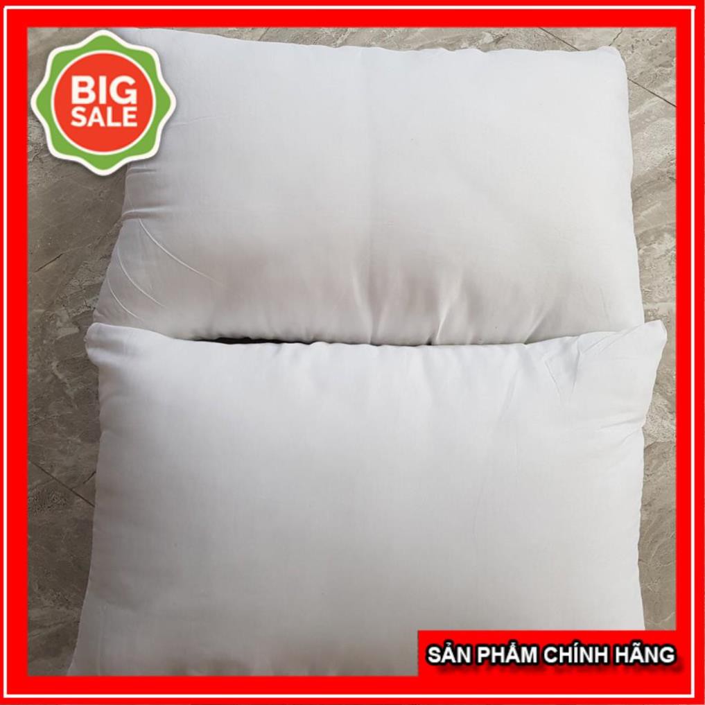 ( SALE 11.11 ) 2 Ruột Gối Bông Hạt Cao Cấp (Lõi Gối Ép chân không TUVIP)