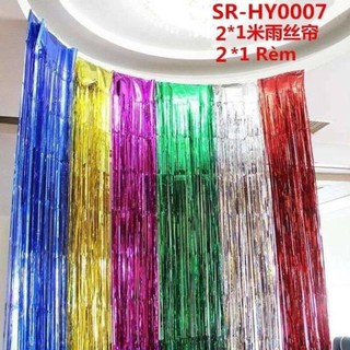 Đồ trang trí combo 2 RÈM trang trí sinh nhật