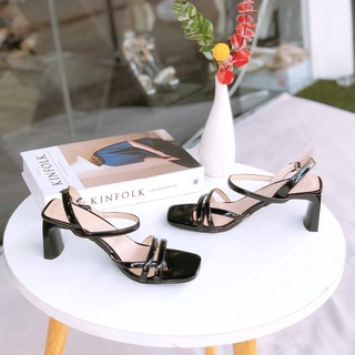 COTAY-SD384 Giày sandal xỏ ngón ba quai dây mảnh SD384- Giày sandal nữ cao cấp