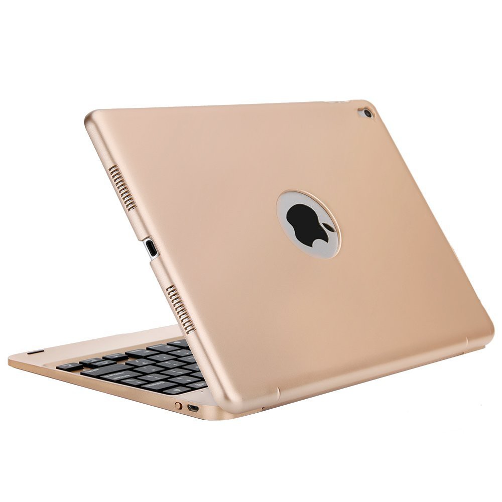 Bao da kiêm bàn phím Bluetooth iPad Pro 9.7 (Gold)