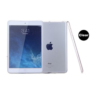 Ốp lưng silicon iPad 2017 9.7 inch (Trắng trong suốt)
