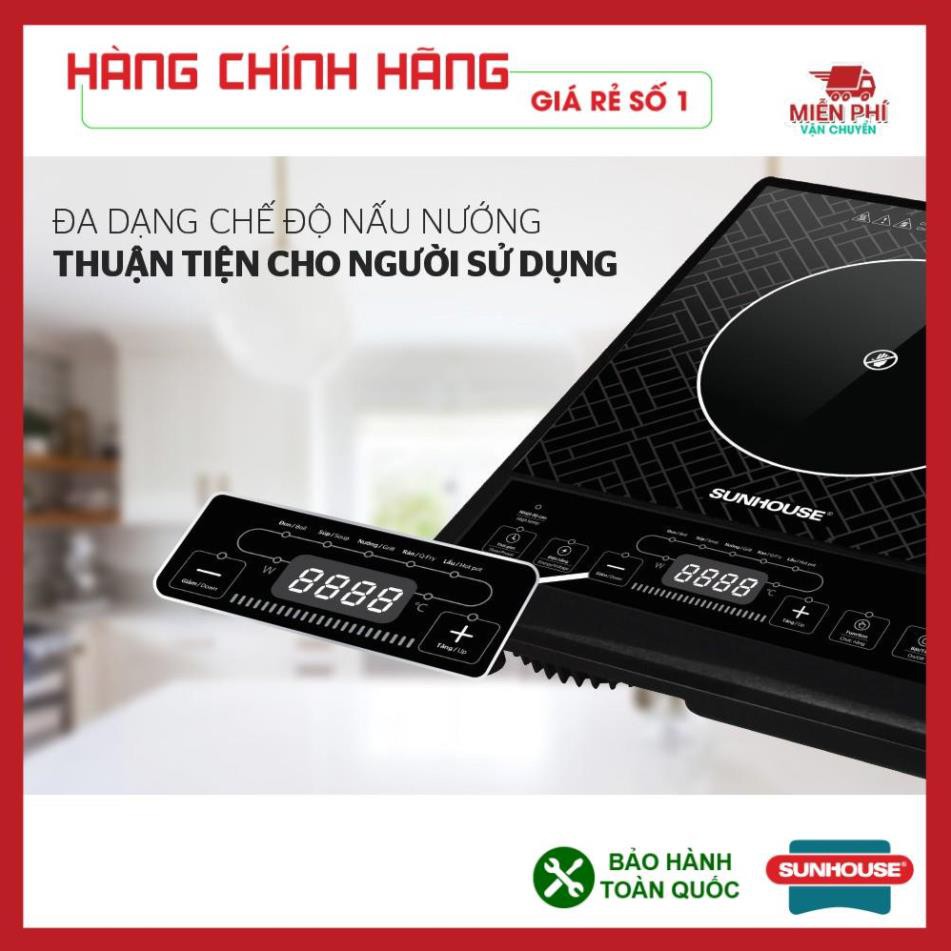 Bếp hồng ngoại đơn Sunhouse SHD6011, bếp hồng ngoại Sunhouse SHD6011