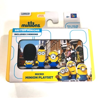 Micro Minion Playset UNIK BRICK British Minions – Các chú Minion nước Anh của hãng ThinkwayToys chính hãng (như hình)