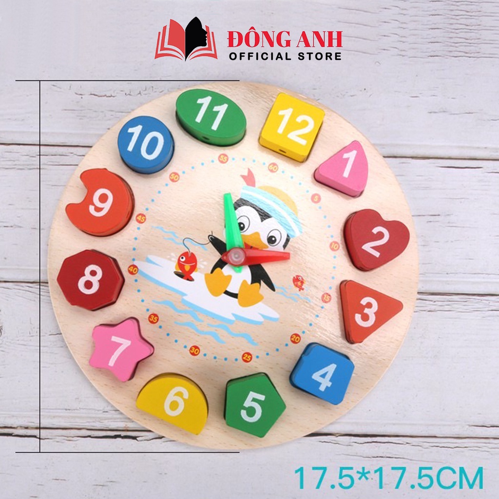 Đồ chơi đồng hồ xâu hạt Baostore dành cho bé từ 6 tháng tuổi trở lên