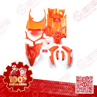 Bộ Nhựa Nhám Cam 10 Món - Click 150i 2019, Click 125i 2019, Vario 150 2019, Vario 125 2019 - ZIN ZIN MOTOR