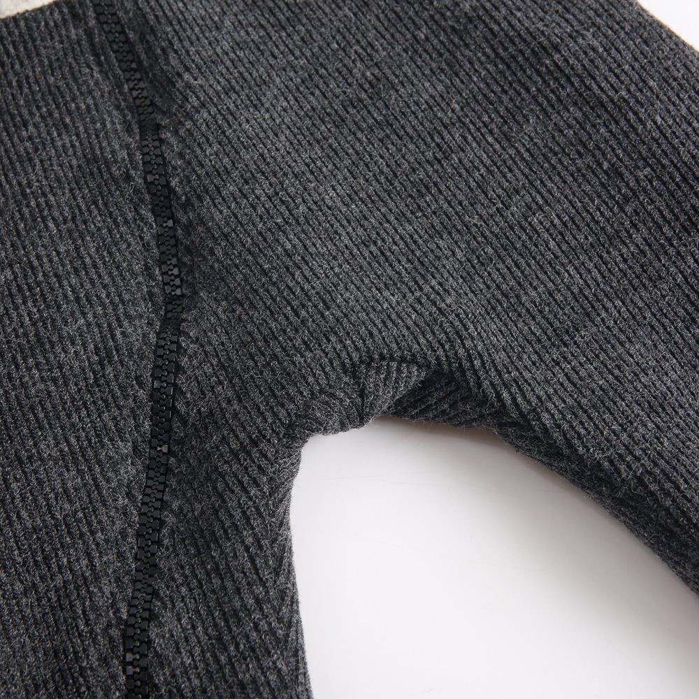 Áo Liền Quần Sanlutoz Màu Xám Đậm Có Mũ Dễ Thương Cho Bé Gái/bé Trai