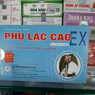 Phụ lạc cao ex - giúp khí huyết lưu thông