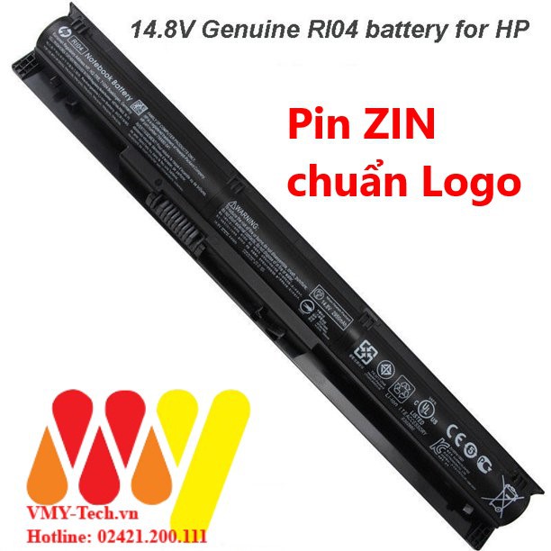 Pin laptop RI04 RI06XL P3G15AA HSTNN-Q94C HSTNN-Q97C HSTNN-PB6Q HSTNN-DB7B HSTNN-Q95C 805294-001