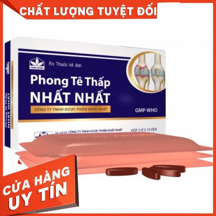 Phong Tê Thấp Nhất Nhất hộp 30 viên