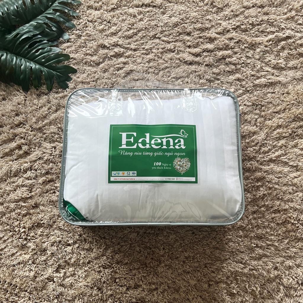 Gối Nằm Đôi Edena, Kích Thước 45 x140 cm, nhiều màu sắc, bảo hành một đổi một.