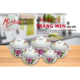 Bộ Nồi Tráng Men Eden 5